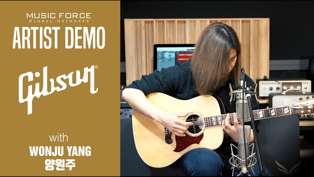 Gibson Montana Songwriter Standard Demo ('Antoine Dufour-30 Minutes in London' by Guitarist '양원주')
