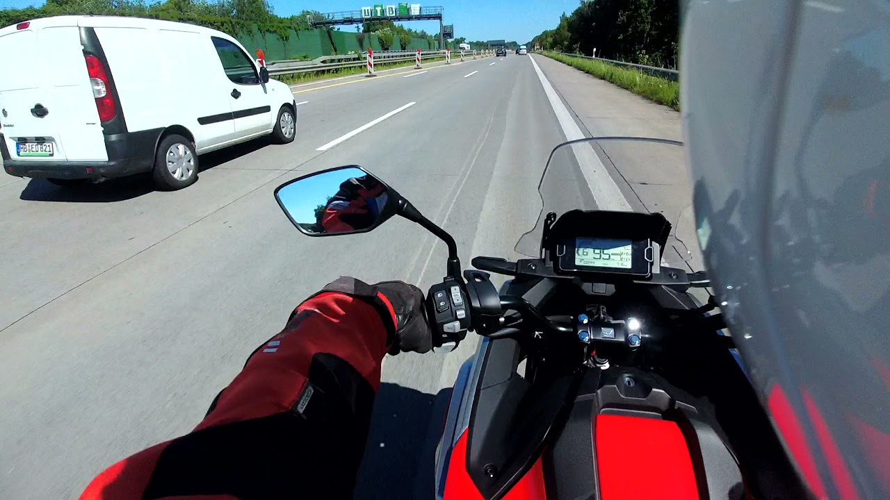 Probefahrt mit der neuen NC750X 2021 im Raum OHZ