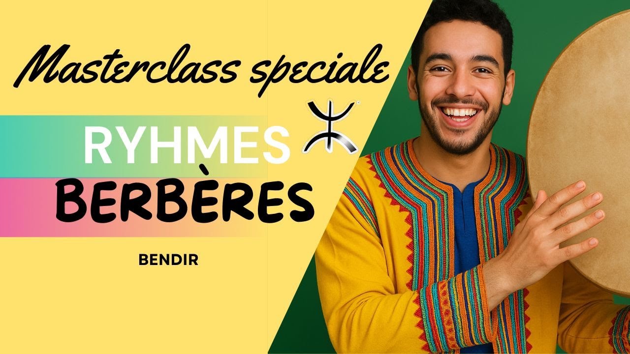 Les secrets des rythme berbères kabyle  ! MASTERCLASS PARTIE 1