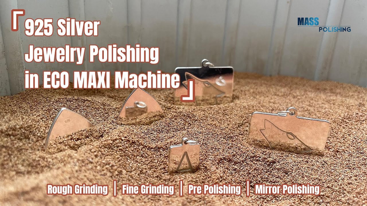 How to Polish 925 Silver Jewelry in 3 in 1 Centrifugal Disc Finishing Machine