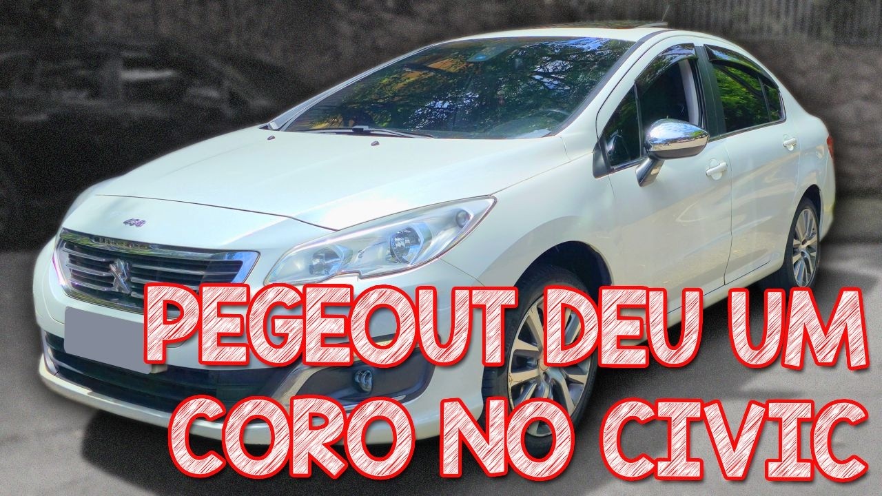 PEUGEOT 408 TURBO DÁ UM CORO EM CIVIC E COROLLA! Avaliação Peugeot 408 THP