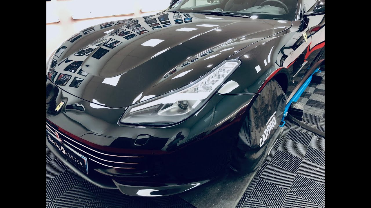 Ferrari GTC4 Lusso: Poncage, repigmentation cuir, moteur. Résurrection complète! 😱