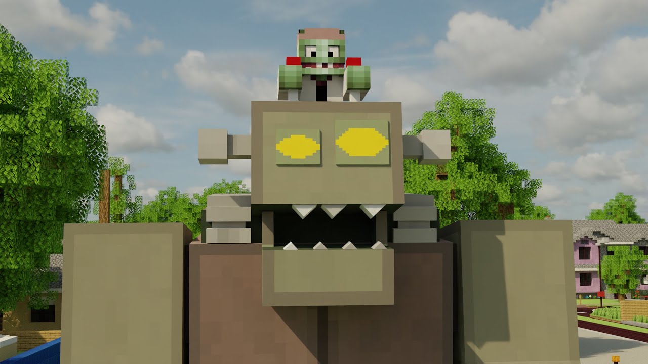 Best of Dr. Zomboss Minecraft - Plants vs Zombies Minecraft Compilation!