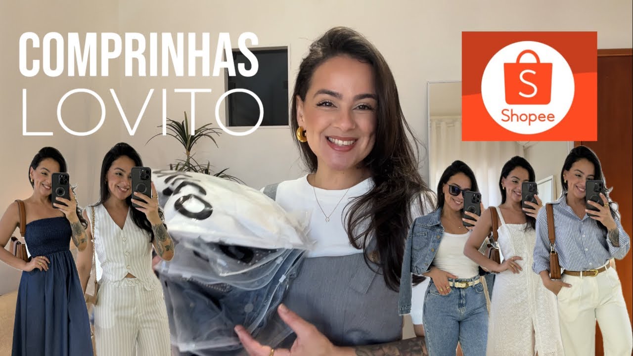COMPRINHAS NA SHOPEE ✨VESTIDOS, CONJUNTOS, SAIA, CAMISA & MAIS | COMPRINHAS NA LOVITO, CUPOM SHOPEE