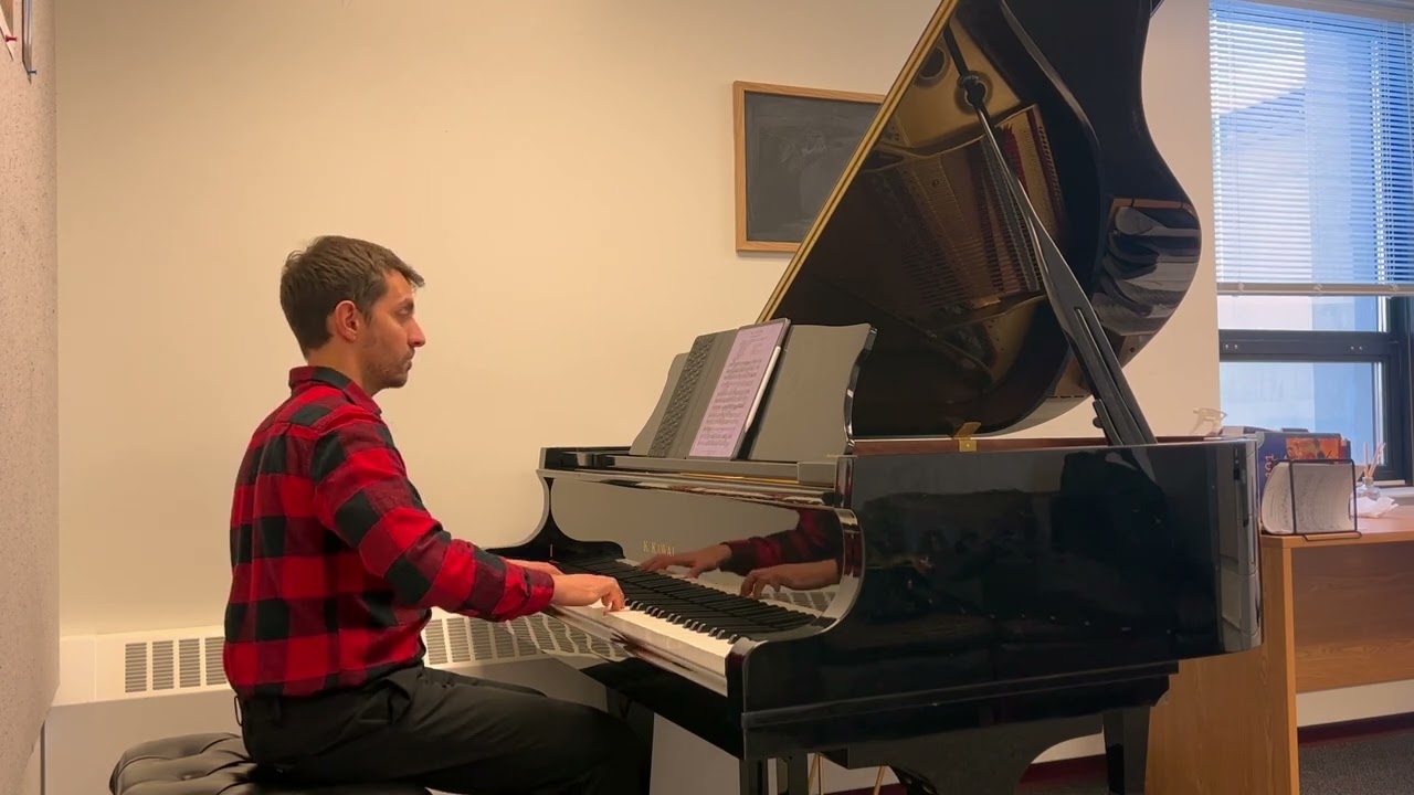 Mozart: Ach, ich fühl's (Piano accompaniment with voice line)