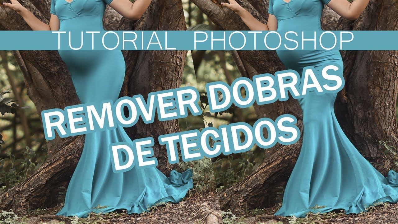Tutorial Photoshop - Removendo dobras de tecido