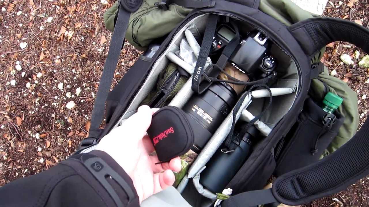 Lowepro flipside 400 & bird/wildlife Nikon photographic equipment