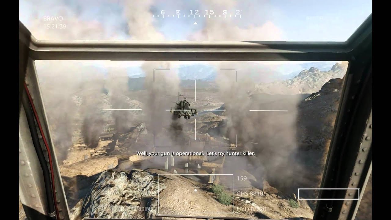 Medal of Honor 2010 fase do Helicóptero completa.
