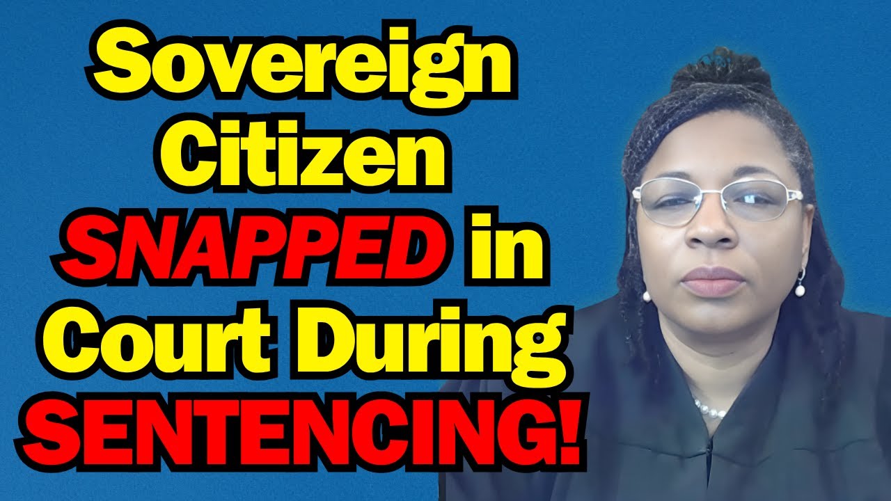 Sovereign Citizen EXPLODES in Court: “I Lost My Life Over a Lie!”