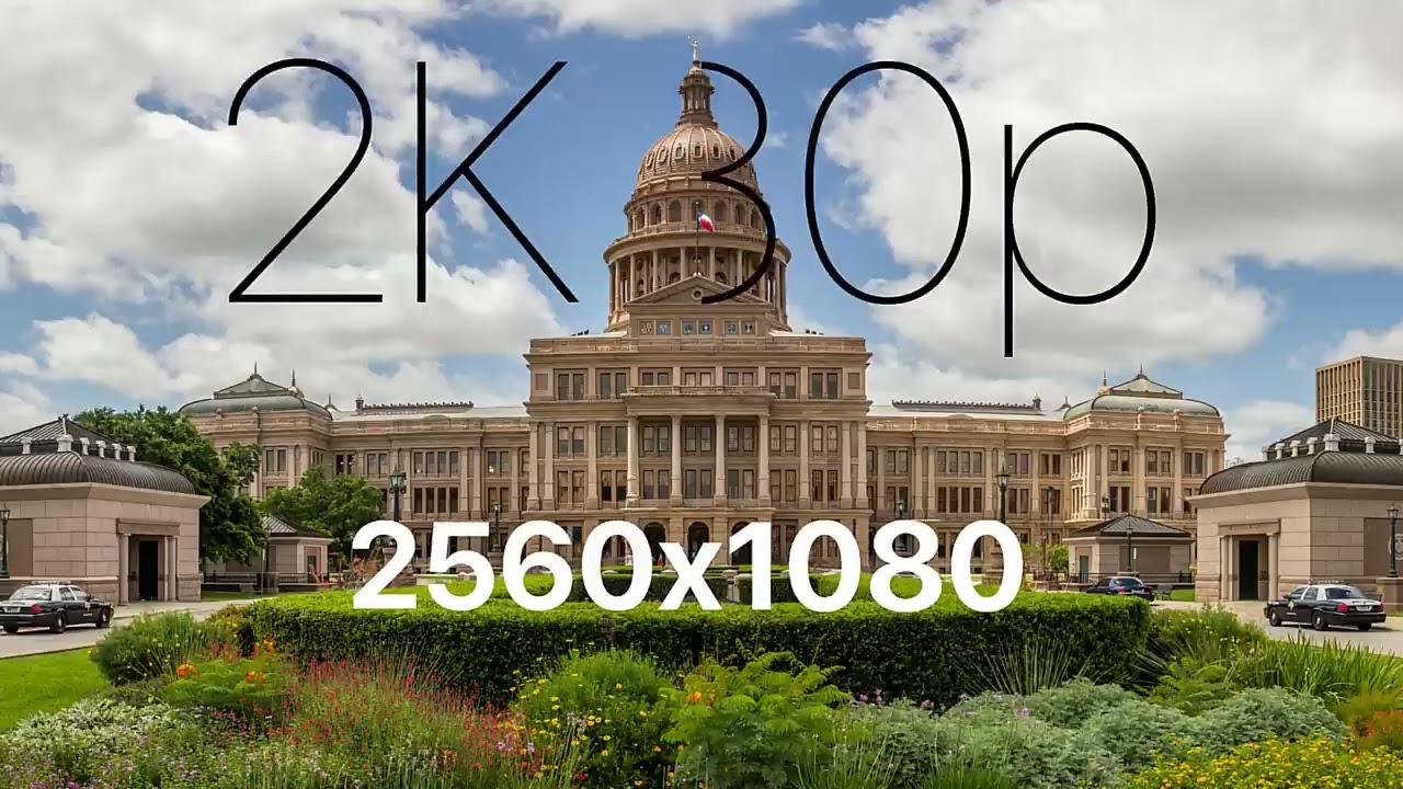 4K 2K 1080p 720p 480p video resolution test