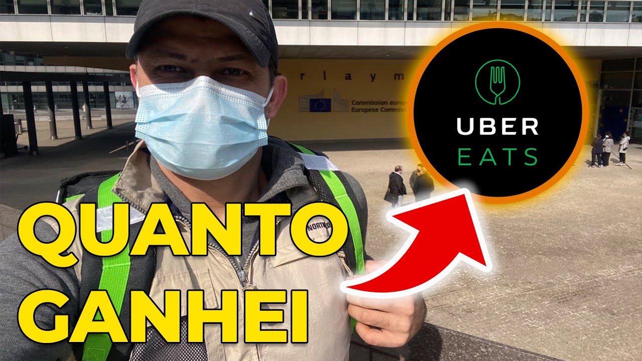 SAIBA COMO É TRABALHAR COM UBER EATS EM BRUXELAS