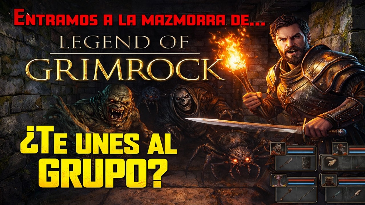 Nos adentramos en la mazmora de Legend Of Grimrock - EP0 - #rpg #oldschool
