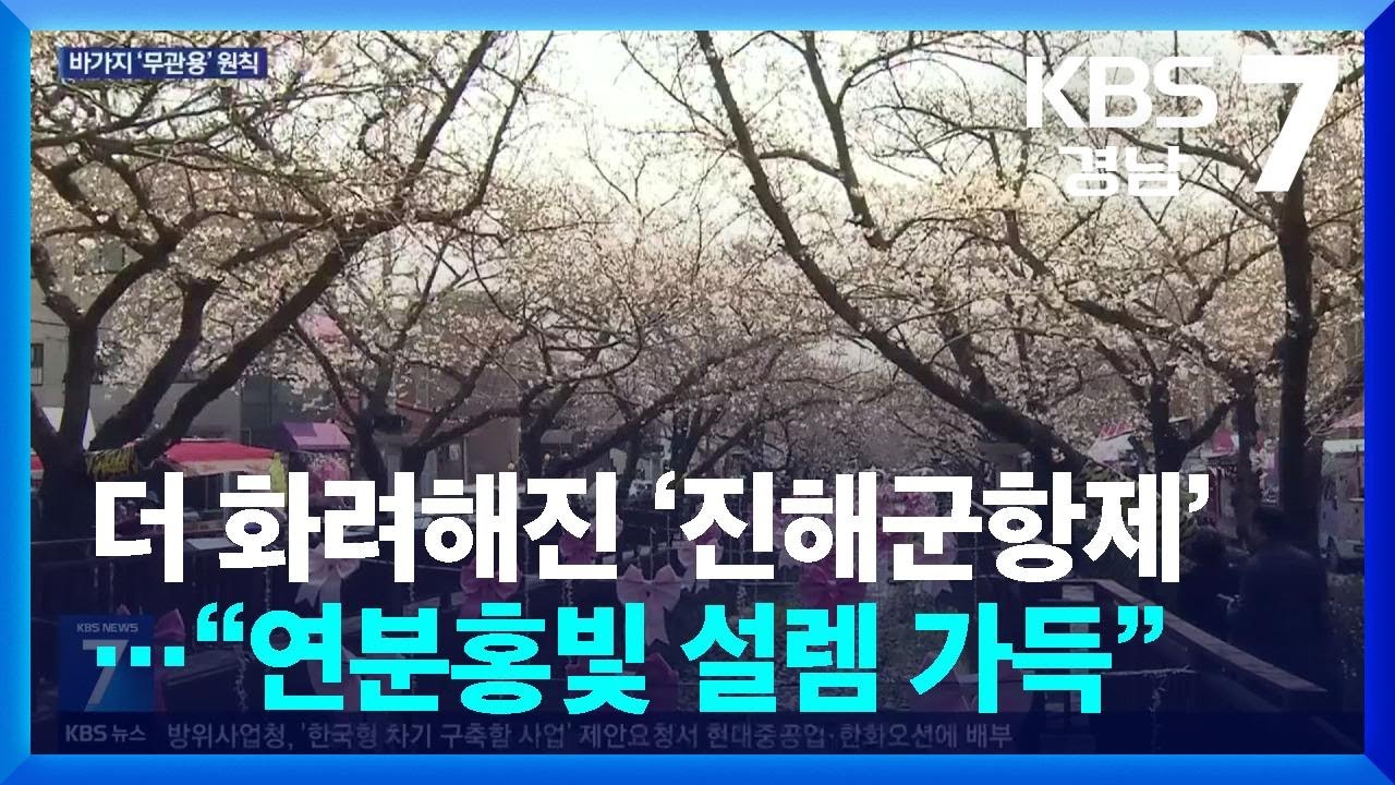 더 화려해진 &lsquo;진해군항제&rsquo;&hellip;&ldquo;연분홍빛 설렘 가득&rdquo; / KBS  2026.03.26.