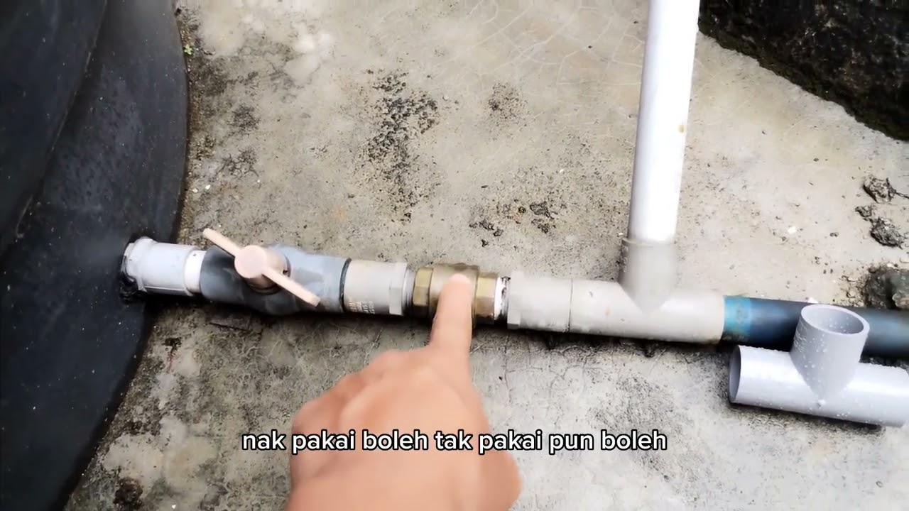 Bukan bypass bukan one way valve