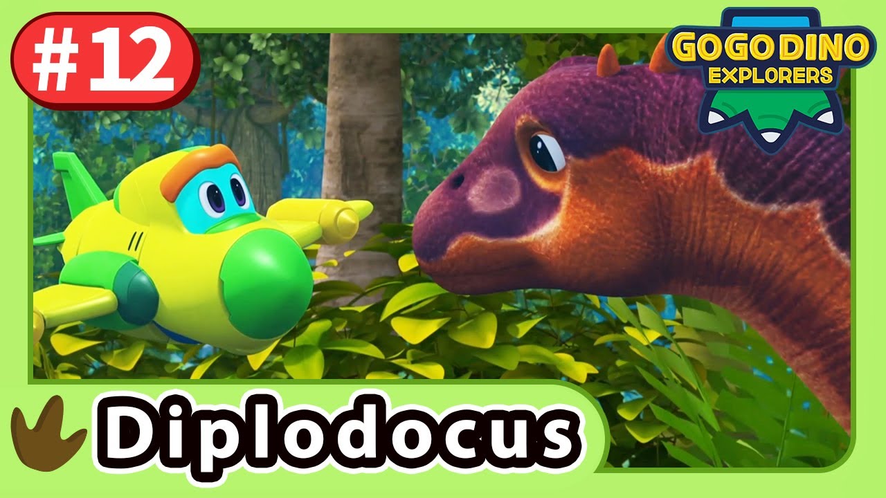 GOGODINO EXPLORERS | EP12 Mutli-talented Diplodocus’ Tail | Dinosaur | Kids | Cartoon | Season 4