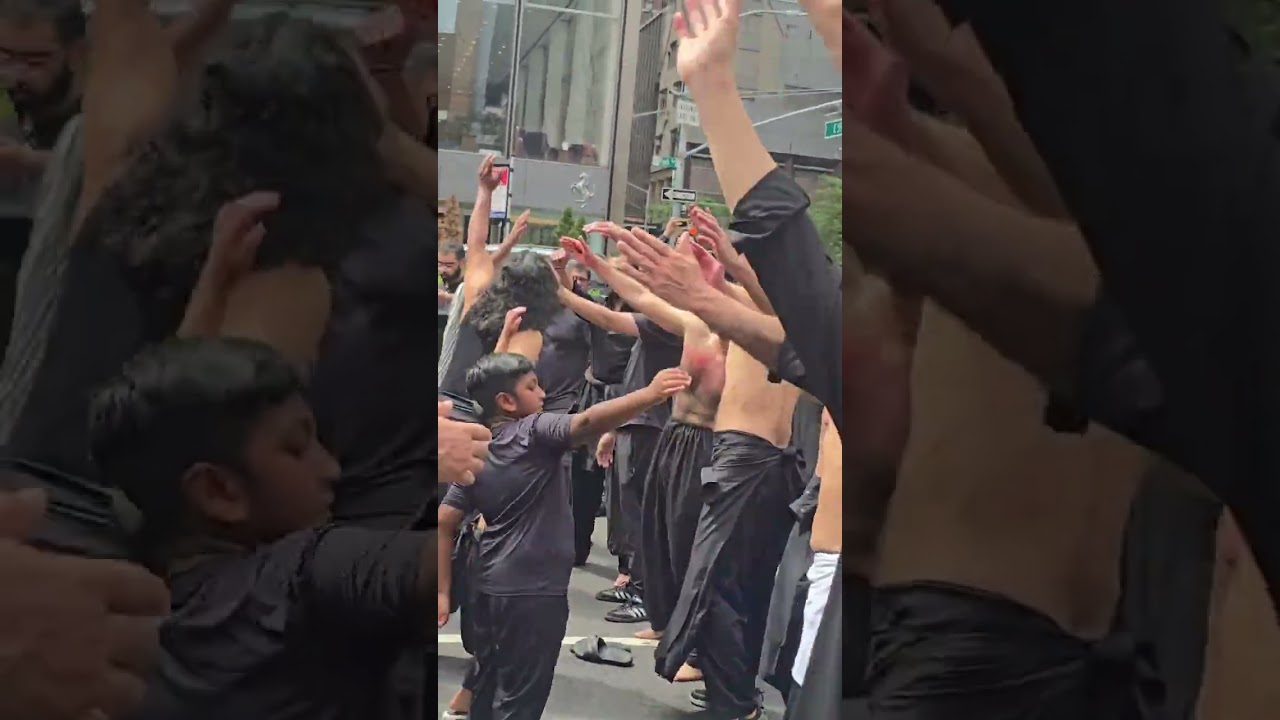 Thousands of Shia Muslims Commemorate Ashura in NYC on 29 June 2025 #ashura #nyc #islamic #muharram