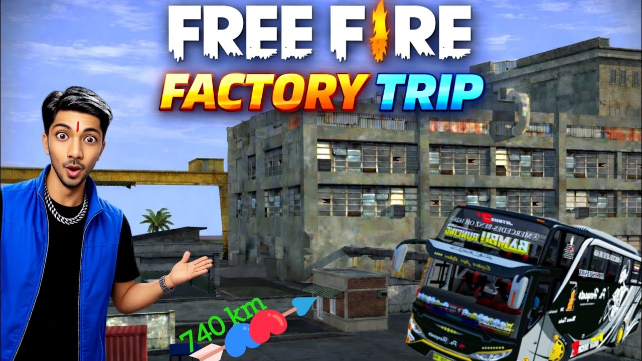 BUS SIMULATOR INDONESIA// free fire factory trip KB gamer 100 #viral #trending #gaming #freefire