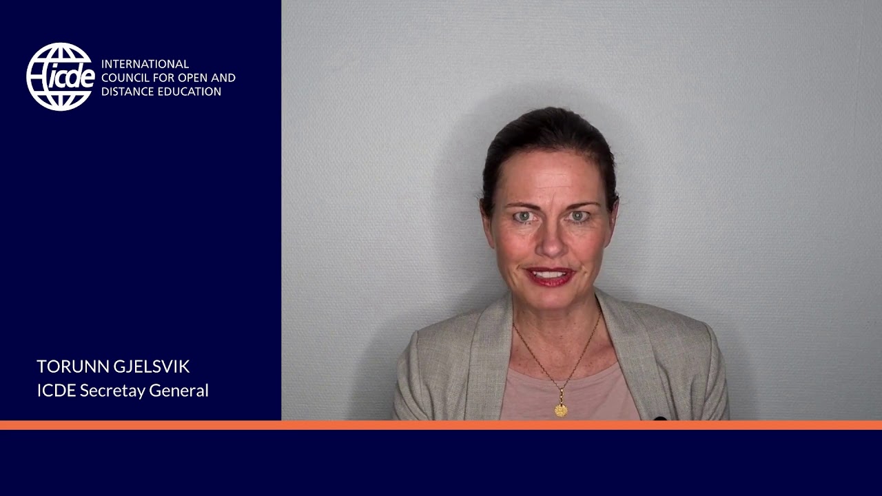 ICDE Strategic Plan 2021-2024 Launch: Torunn Gjelsvik, ICDE Secretary General