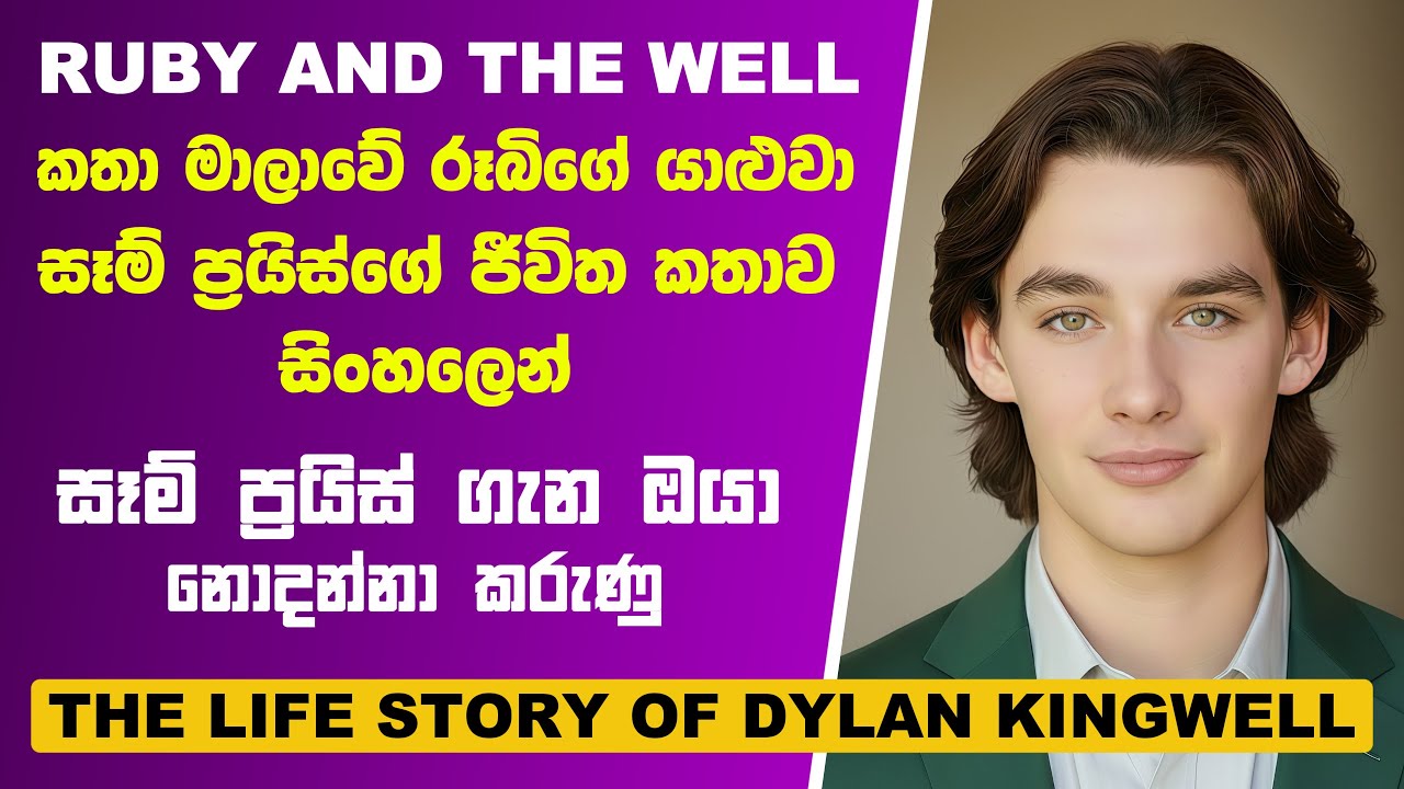 Ruby And The Well Sinhala | The Life Story Of Dylan Kingwell | සෑම් ප්‍රයිස්  ගැන ඔබ නොදන්නා දේවල්