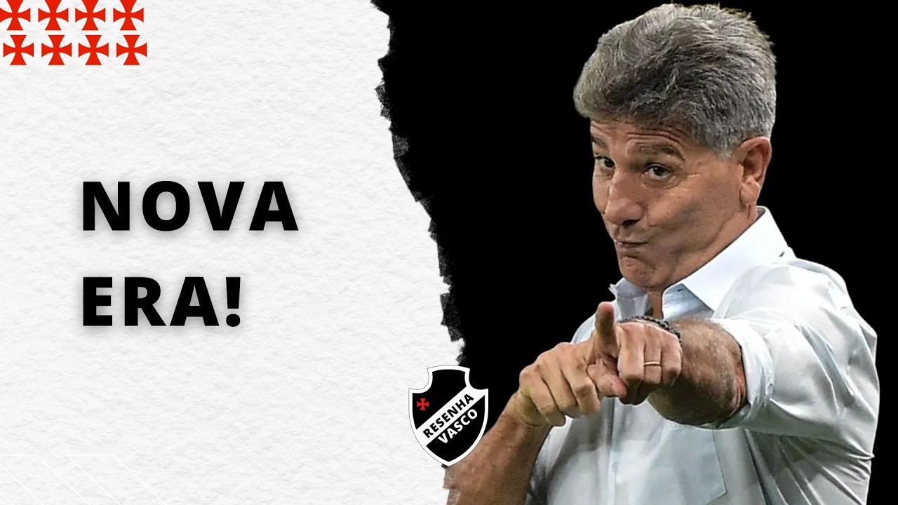 COMEÇA UMA NOVA ERA! Renato Gaúcho assume o Vasco hoje e já comanda treino
