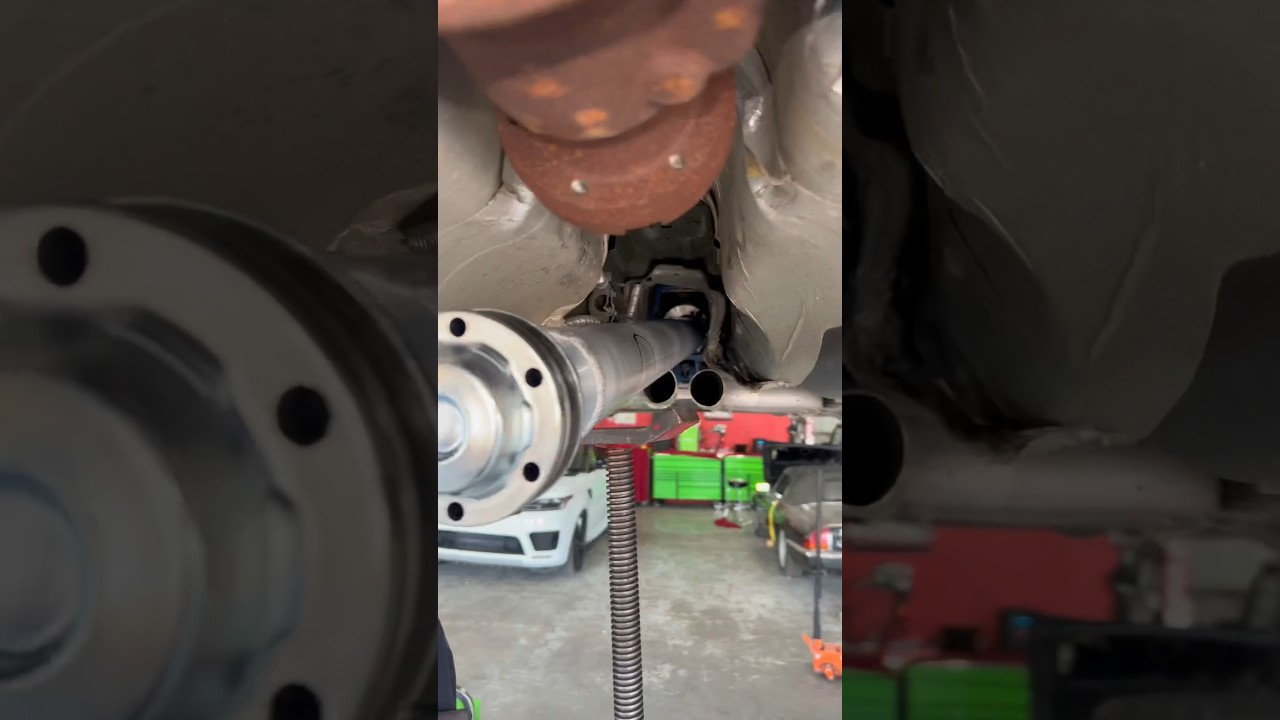 MUSTANG GT UPGRADED DRIVESHAFT & SUSPENSION W/ BARTON SHORT THROW SHIFTER‼️ #shorts