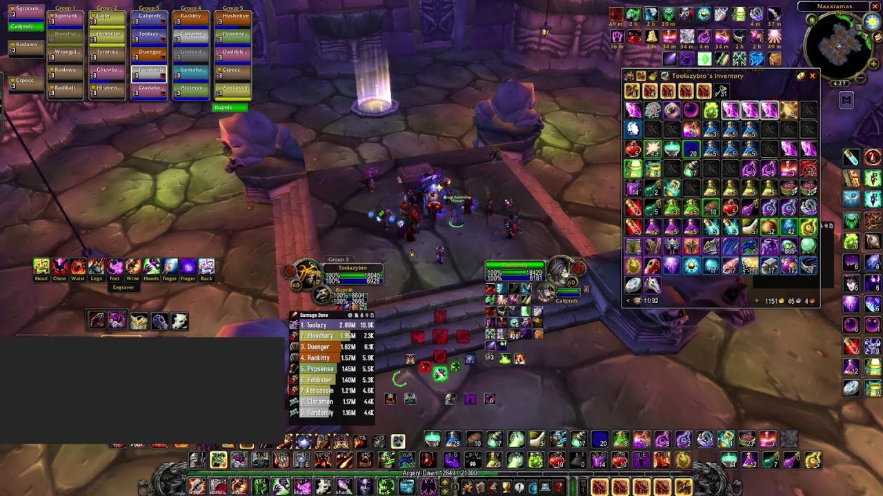 Naxxramas SoD Affliction Warlock WoW Classic