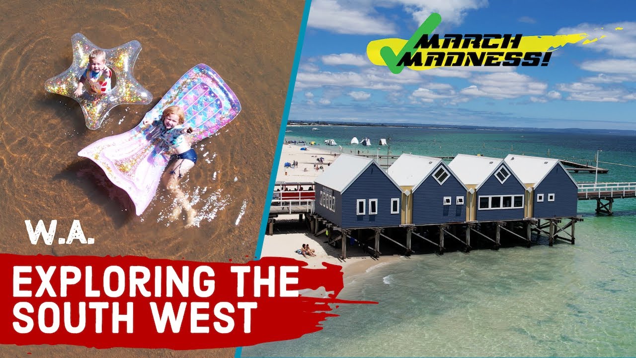 Busselton Jetty / FREE camping Wellington & Glen Mervyn Dam / Levelling App How To - 114