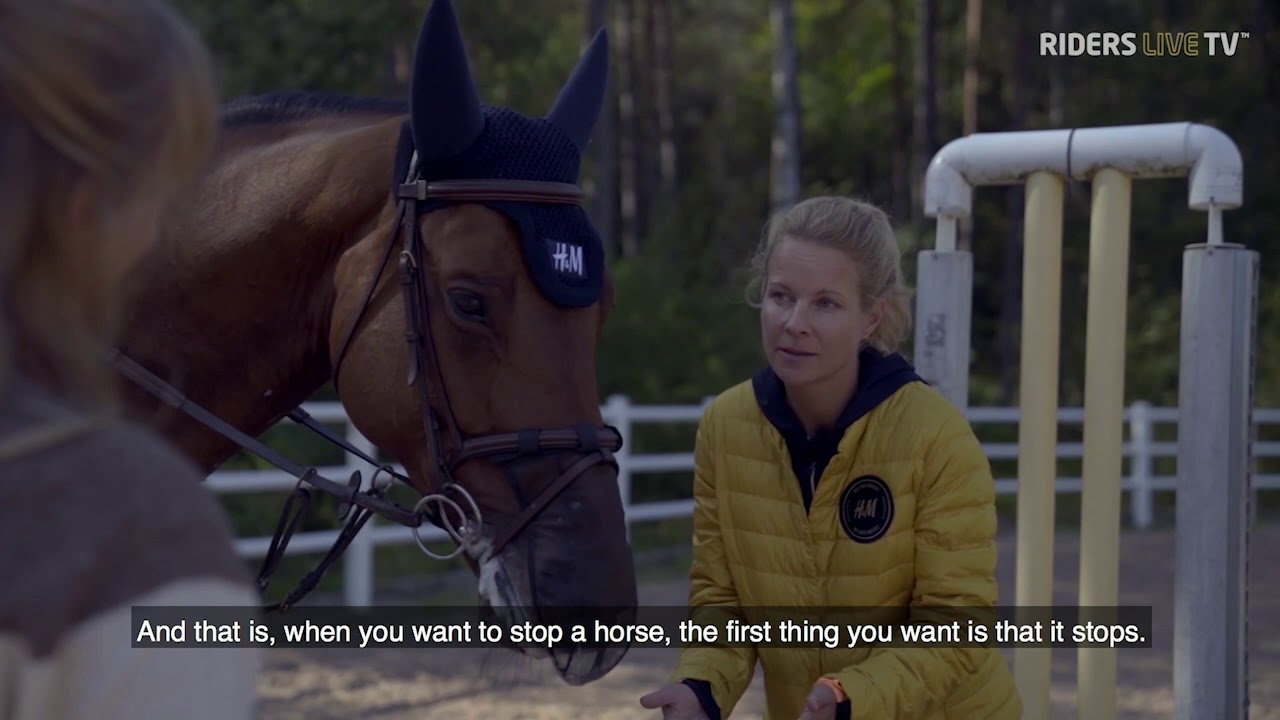 Training session with Malin Baryard part 1