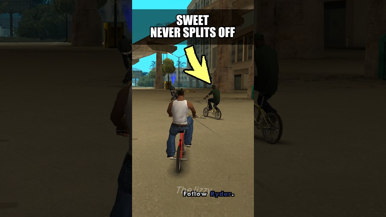 Did You Know This Secret in the FIRST Mission of GTA San Andreas? 🤔