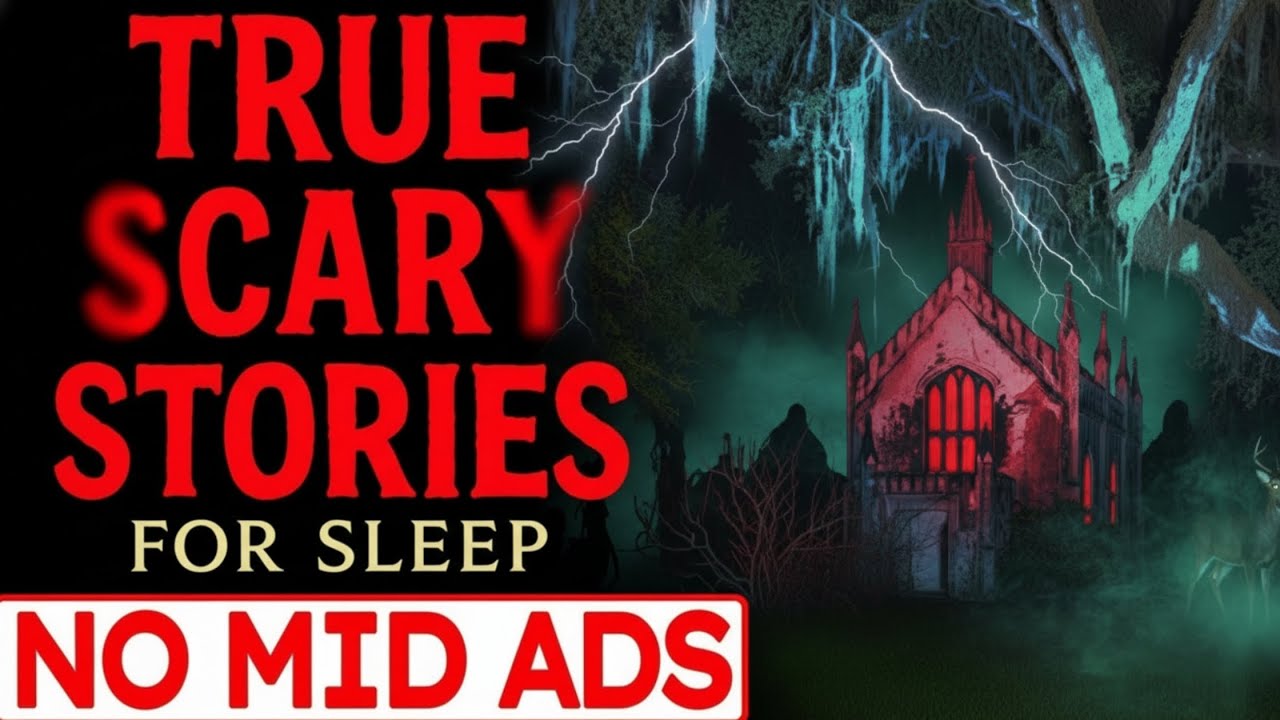 NO ADS 🛑 2 HOURS of TRUE Scary Stories for Sleep | Rain Sounds | Black Screen |  Ep. 09