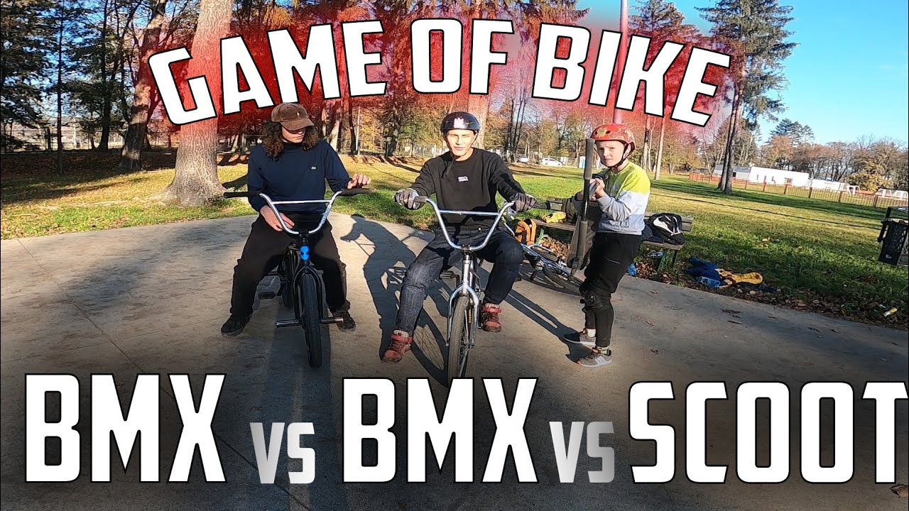MALFOY VS GUWER & DUGAN 🛴🚴&zwj;♂️ GAME OF BIKE 😲