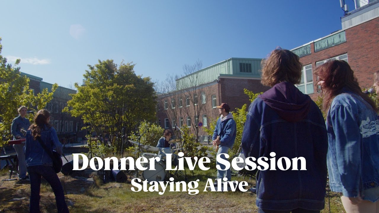Donner Live Session - Staying Alive [BEE GEES COVER]