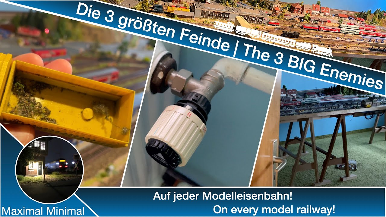 Die 3 größten Feinde jeder Modelleisenbahn – kennst du sie auch? 🚂⚠️