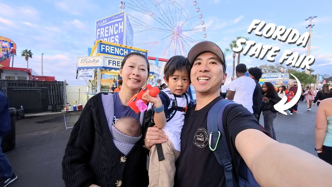 We got lucky catching the Florida State Fair (on closing day)