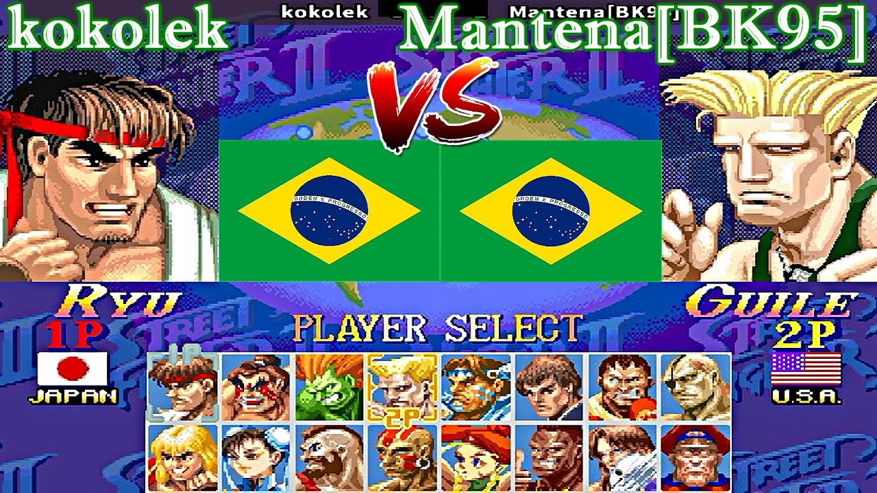 Hyper Street Fighter II: The Anniversary Edition - kokolek vs Mantena[BK95]