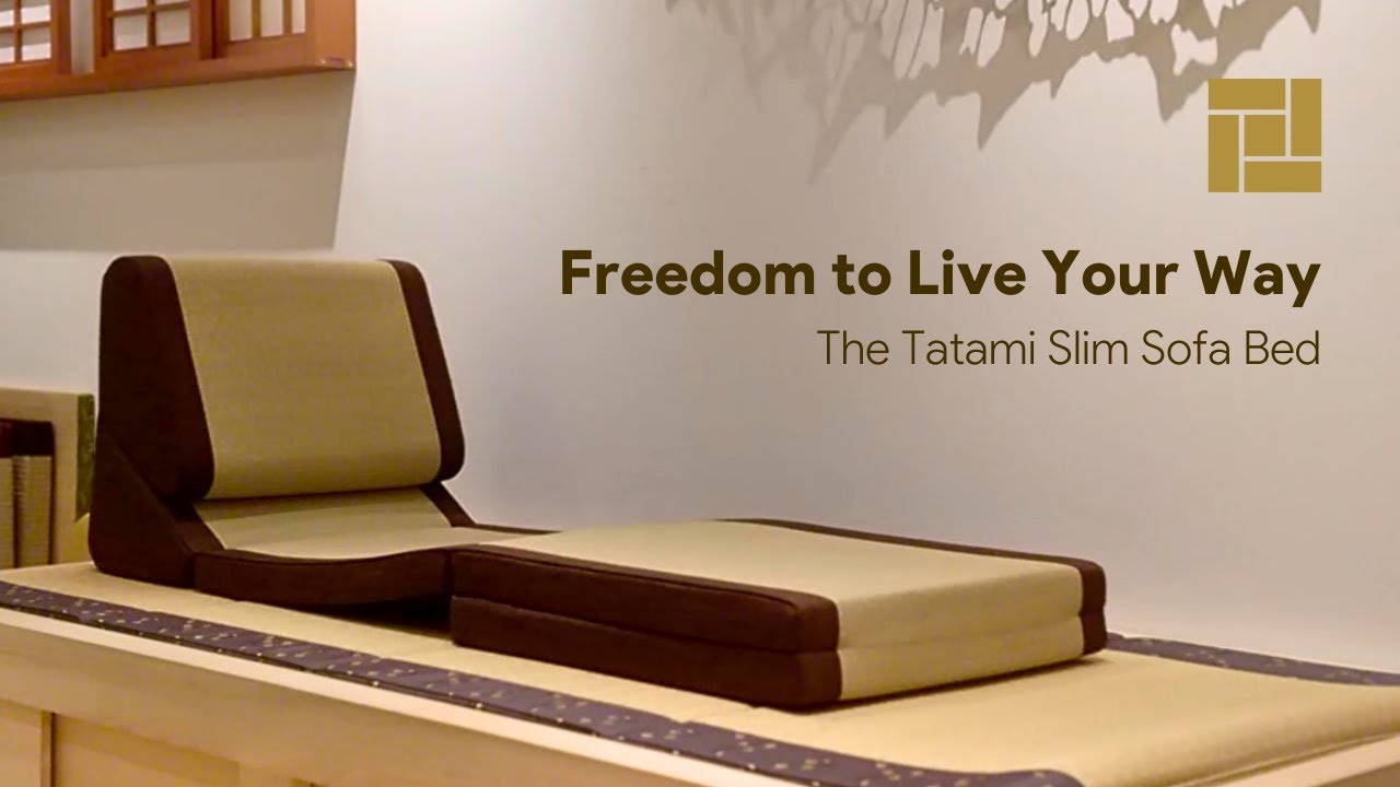 Freedom to Live Your Way: The Tatami Slim Sofa Bed | Tatami Shop [Official]