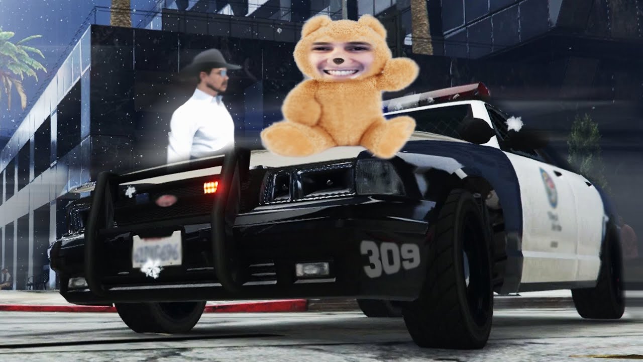 Kyle | Sheriff Kyle Pred cradles baby bear Jean Paul (xQcOW) 🧸- GTA V RP (NoPixel)