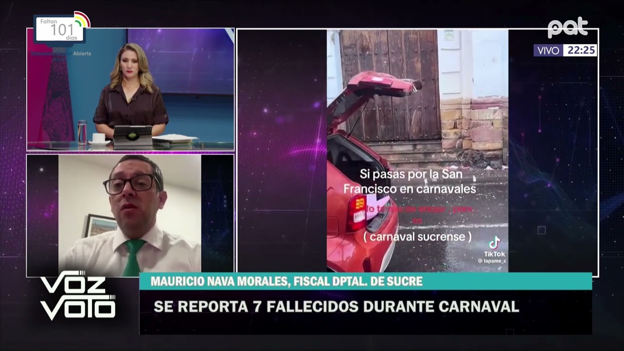 Entrevista con el fiscal departamental de Chuquisaca, Mauricio Nava Morales