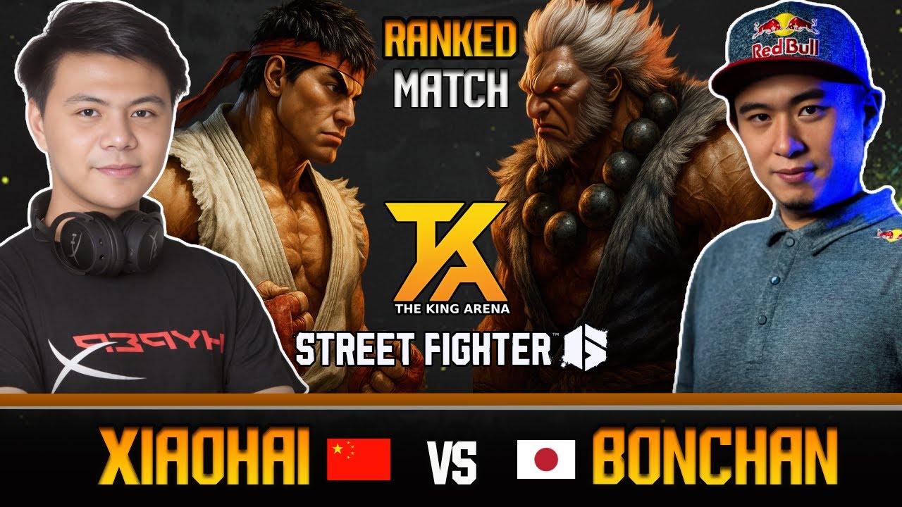 🔥 RANKED MATCH ▰ XIAOHAI (Ryu) vs BONCHAN,KINGSVEGA (Akuma,Blanka) ▰ Street Fighter 6🔥