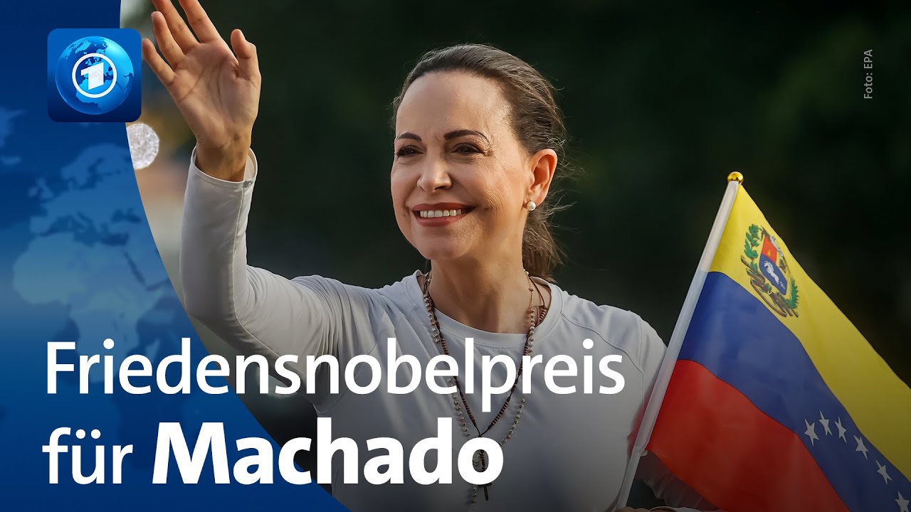 Friedensnobelpreis geht an Politikerin Mar&iacute;a Corina Machado