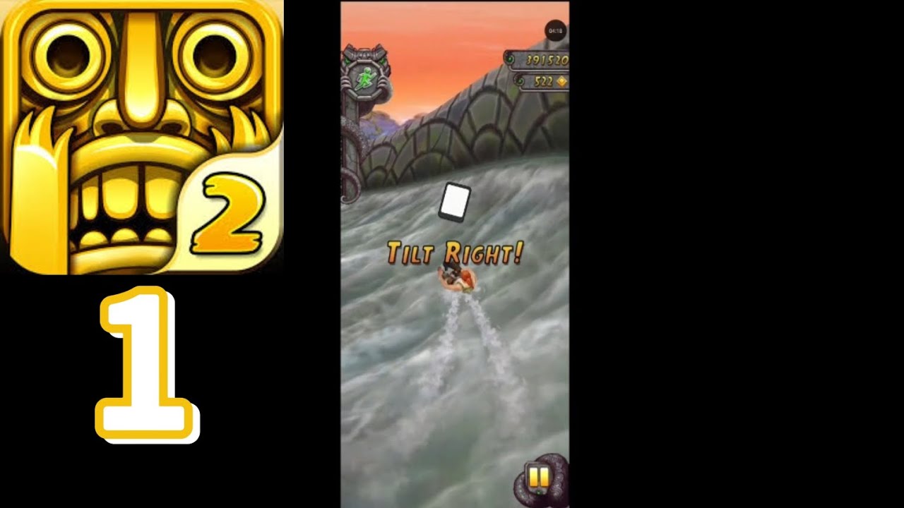 Jogando Temple Run 2 - Parte 1 - Tutorial