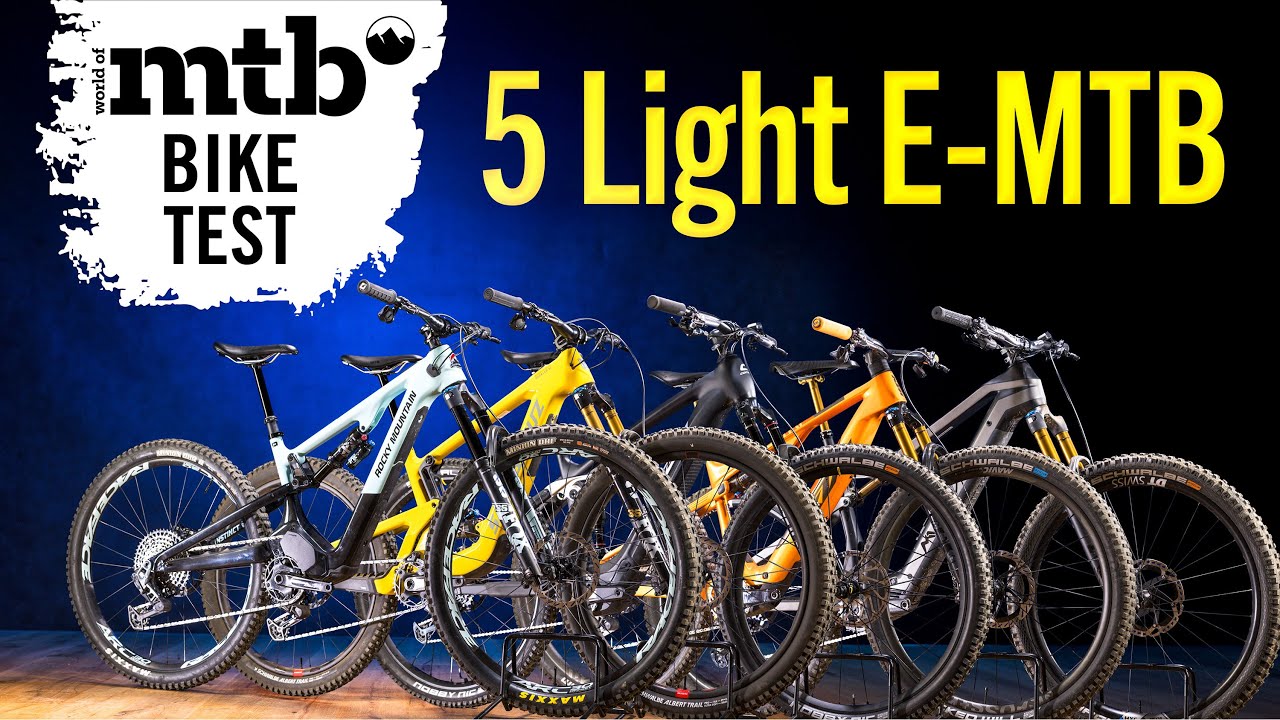 🚵‍♂️ Light-E-MTB Vergleich 2025 – Rocky Mountain, Santa Cruz, Corratec, KTM, & M1 im Test