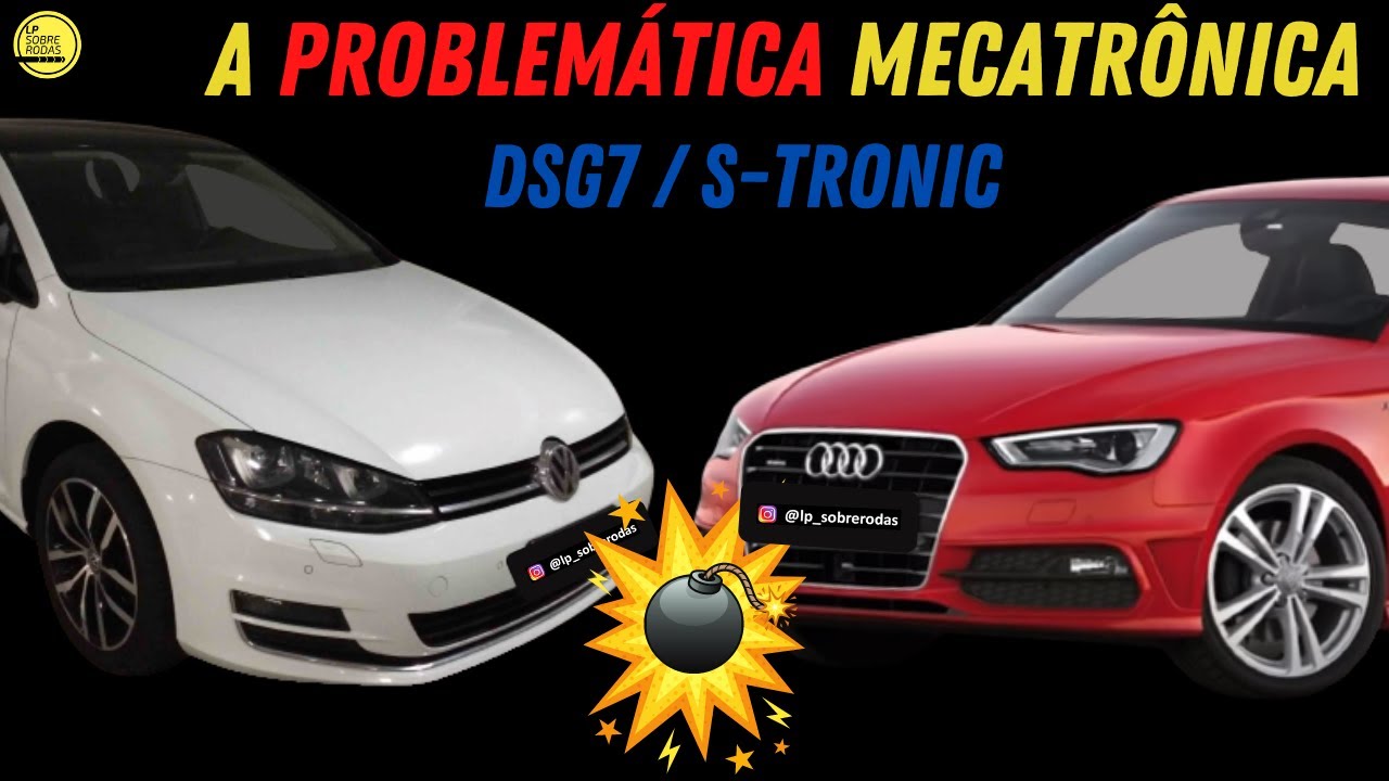 MECATRÔNICA - DSG 7 - S TRONIC - TODOS OS DETALHES - CONSERTO - EXPLICAÇÃO