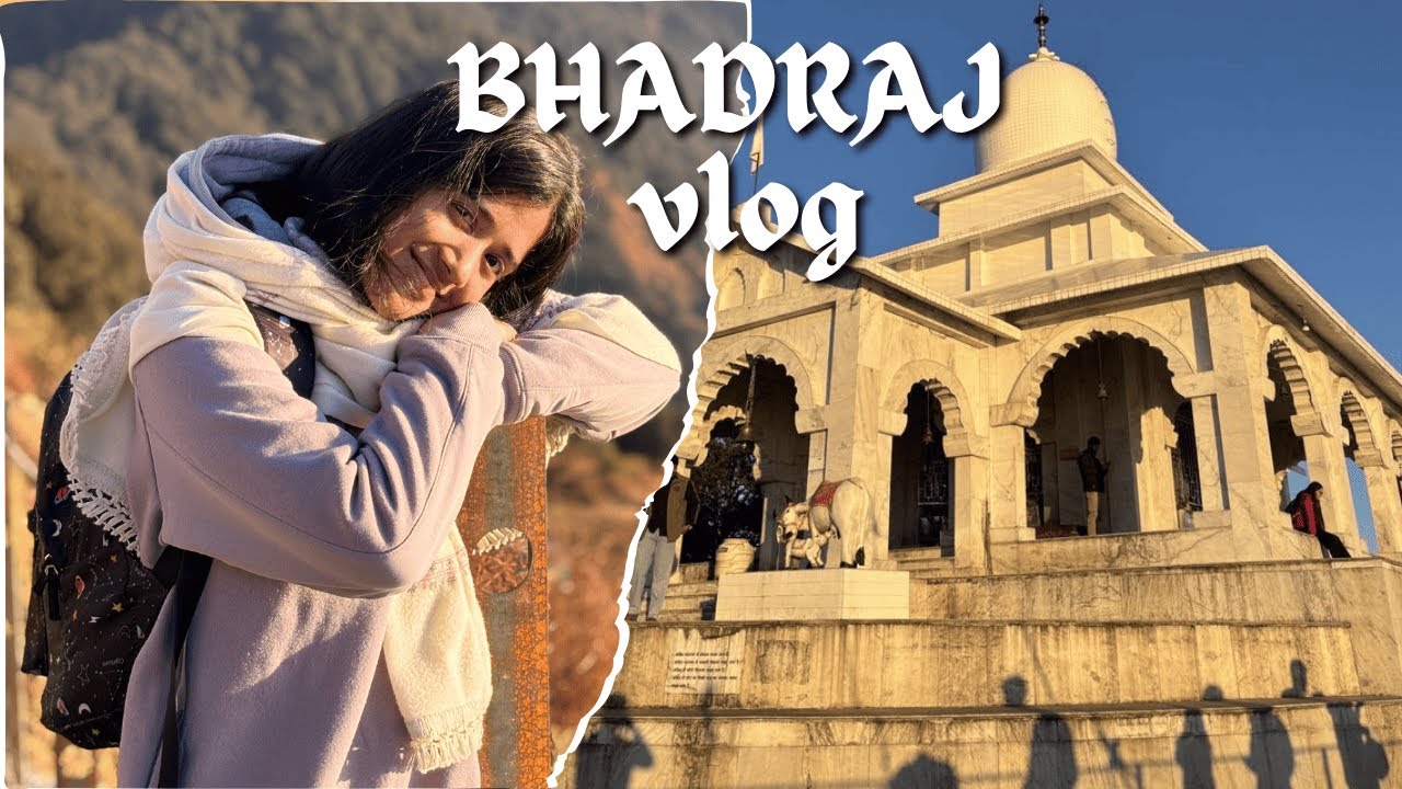 Winterline at Bhadraj Temple 🌄😍🫶❤️🥹| Last day at Dehradun 🥹||Simran Verma||