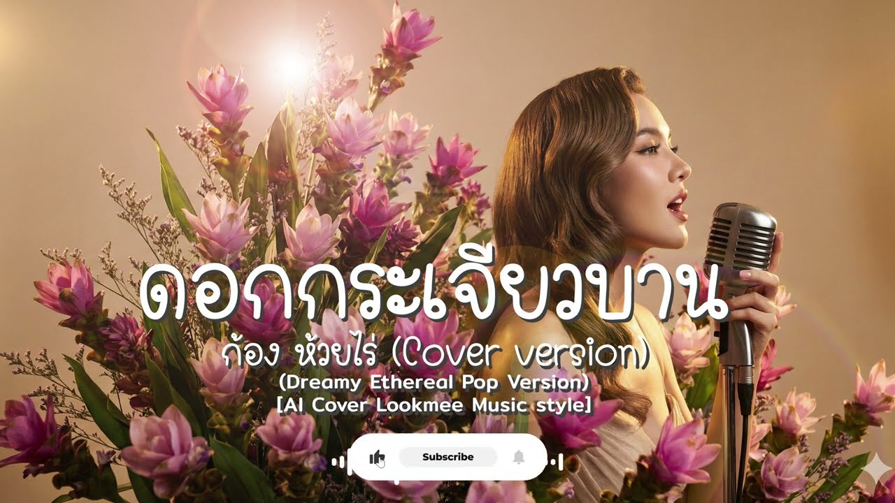 ดอกกระเจียวบาน - ก้อง ห้วยไร่ | (Dreamy Ethereal Pop Version) [AI Cover by Lookmee Music]