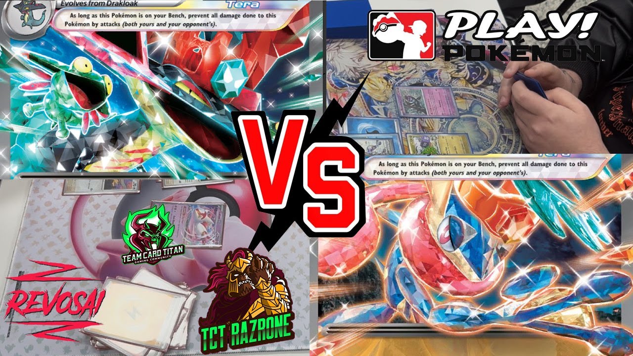 Greninja ex VS Dragapult EX l Pokemon play! locals Black bolt/white flare format