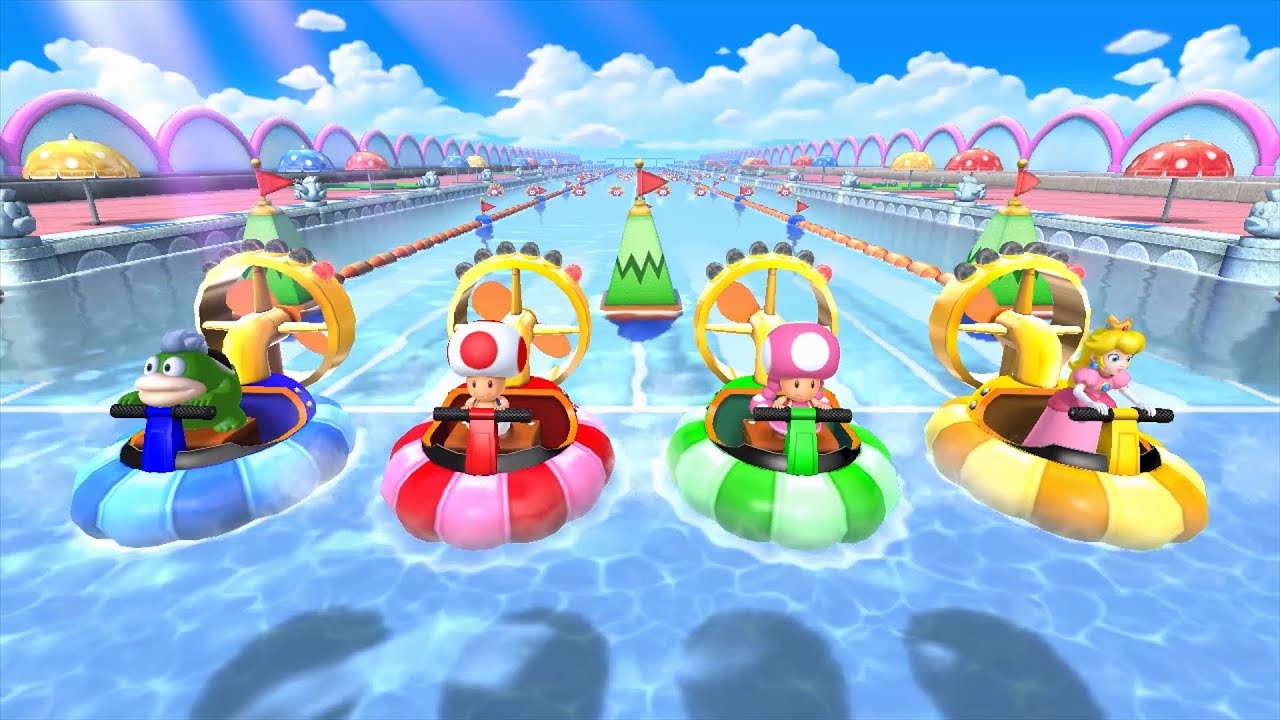Mario Party 10 Minigames Spike vs Toad vs Toadette vs Peach Master Difficulty