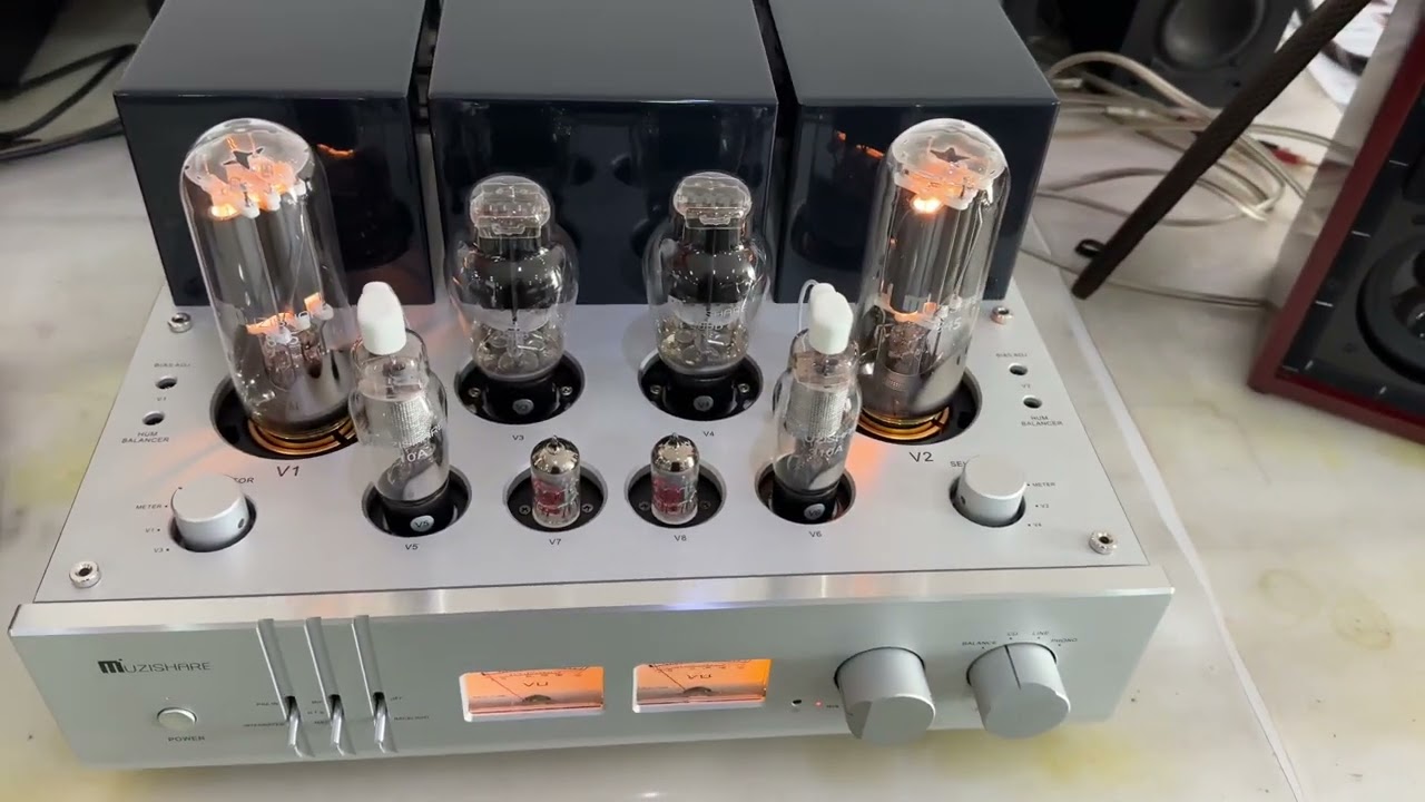 Muzishare X30 300B 845 Tube Class A Single Ended Integrated Amplifier &power amp