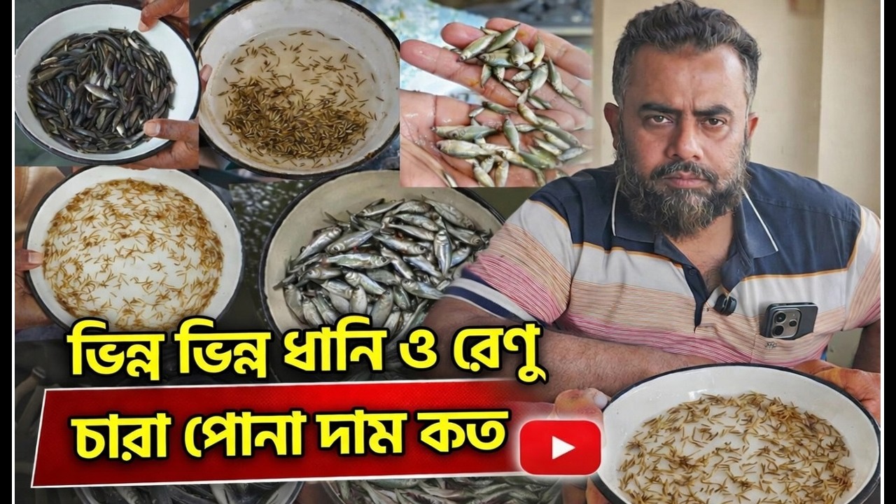 পোনা বাজার থেকে কোন মাছের কি দাম যেনে নিন দেশের সর্ববৃহৎ