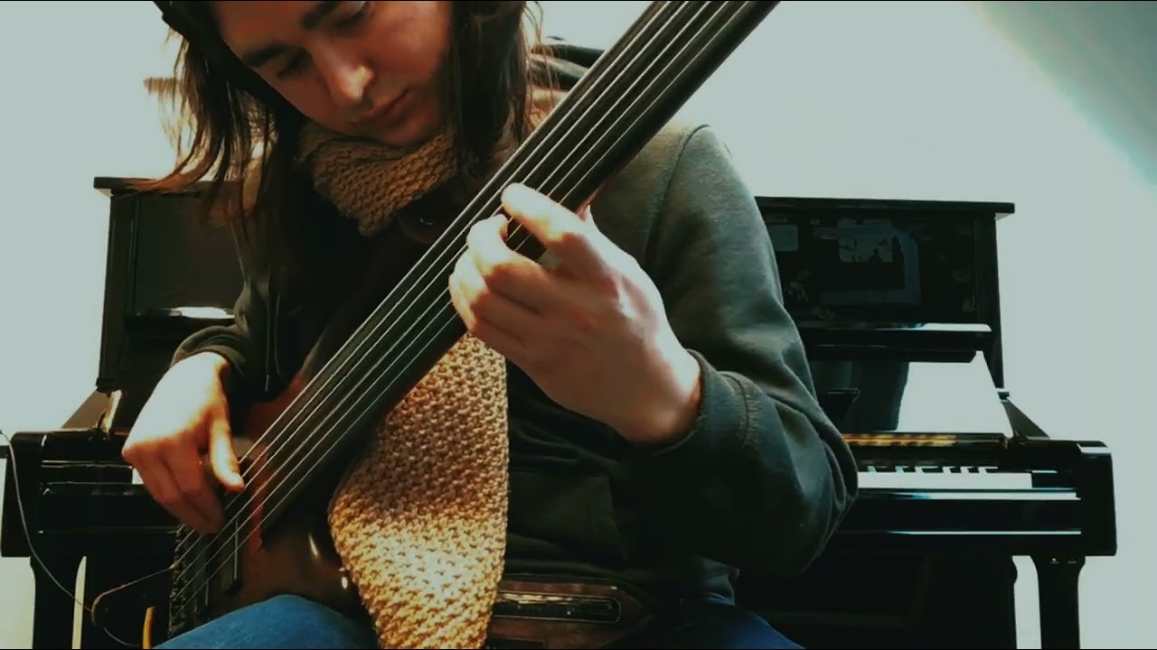 “Segment” (Charlie Parker) Fretless Bass solo improvisation 